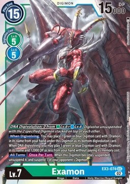 Examon (EX3-074) (V.1) - Draconic Roar (Secret Rare) [EX-03-074]