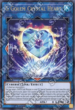 G Golem Crystal Heart - Battles of Legend: Crystal Revenge (Ultra Rare) [BLCR-042]
