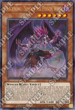 Blackwing - Simoon the Poison Wind - Battles of Legend: Crystal Revenge (Ultra Rare) [BLCR-062]