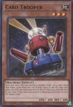 Card Trooper (V.1 - Rare) - Amazing Defenders (Rare) [AMDE-046]