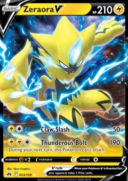 Zeraora V - Crown Zenith (Ultra Rare) [CRZ-053]