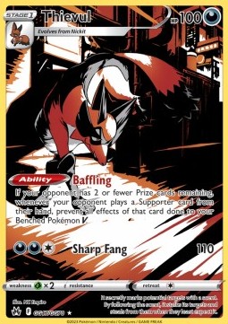 Thievul - Crown Zenith (Holo Rare) [CRZ-GG17]