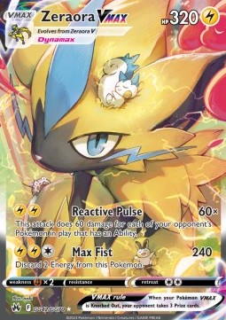 Zeraora VMAX - Crown Zenith (Ultra Rare) [CRZ-GG42]