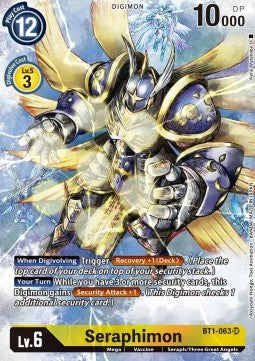 Seraphimon (BT1-063) - Promos: Dimensional Phase (Alternative Art) [BT-11P-BT1-063]
