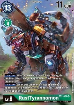 RustTyrannomon (BT2-051) - Promos: Dimensional Phase (Alternative Art) [BT-11P-BT2-051]