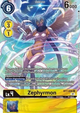 Zephyrmon (BT7-036) - Promos: Dimensional Phase (Alternative Art) [BT-11P-BT7-036]