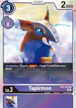Tapirmon (BT2-070) - Official Tournament Pack Events (Alternative Art) [OTPE-BT2-070]