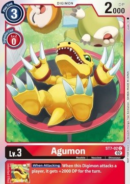 Agumon (ST7-02) - Official Tournament Pack Events (Alternative Art) [OTPE-ST7-02]