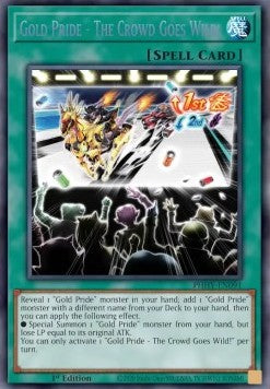 Gold Pride - The Crowd Goes Wild! - Photon Hypernova (Secret Rare) [PHHY-091]