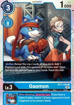 Gaomon (BT11-020) - Dimensional Phase (Rare) [BT-11-020]