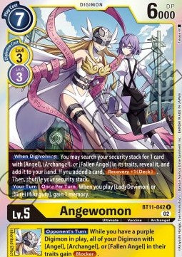 Angewomon (BT11-042) (V.1) - Dimensional Phase (Rare) [BT-11-042]