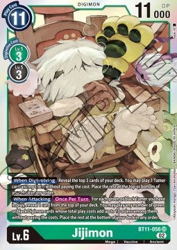 Jijimon (BT11-056) (V.1) - Dimensional Phase (Super Rare) [BT-11-056]