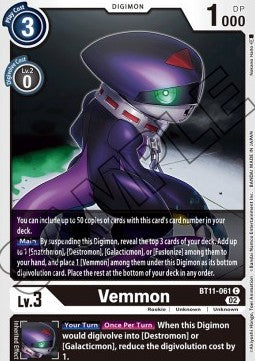 Vemmon (BT11-061) (V.1) - Dimensional Phase (Common) [BT-11-061]