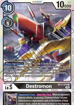 Destromon (BT11-070) - Dimensional Phase (Rare) [BT-11-070]