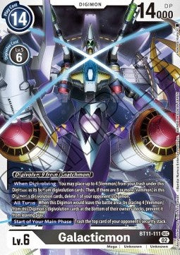 Galacticmon (BT11-111) (V.1) - Dimensional Phase (Secret Rare) [BT-11-111]