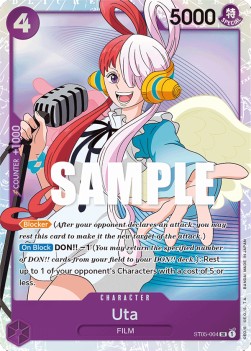 Uta (ST05-004) - Starter Deck: ONE PIECE FILM edition (Super Rare) [ST-05-004]