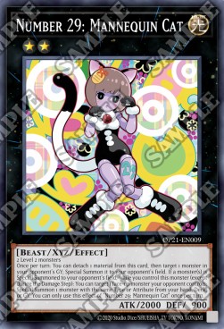 Number 29: Mannequin Cat - OTS Tournament Pack 21 (Super Rare) [OP21-009]