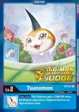 Tsunomon (ST2-01) - Judge Promos (Uncommon) [JP-ST2-01]