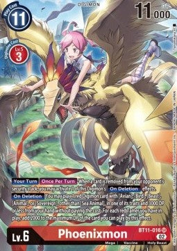 Phoenixmon (BT11-016) (V.2) - Dimensional Phase (Alternative Art) [BT-11-016]