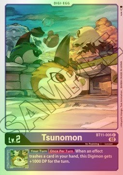 Tsunomon (BT11-006) (V.2) - Dimensional Phase (Common) [BT-11-006]
