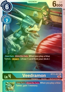 Veedramon (BT11-027) (V.2) - Dimensional Phase (Uncommon) [BT-11-027]