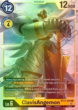 ClavisAngemon (BT11-045) (V.2) - Dimensional Phase (Uncommon) [BT-11-045]