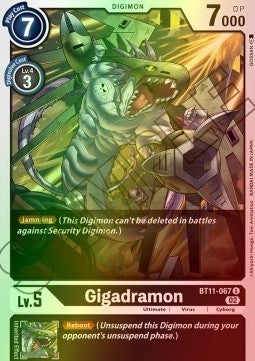 Gigadramon (BT11-067) (V.2) - Dimensional Phase (Uncommon) [BT-11-067]
