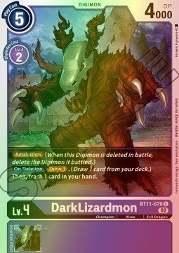 DarkLizardmon (BT11-079) (V.2) - Dimensional Phase (Common) [BT-11-079]
