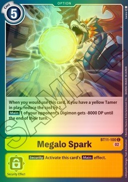 Megalo Spark (BT11-100) (V.2) - Dimensional Phase (Common) [BT-11-100]