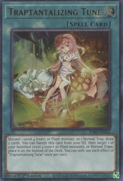 Traptantalizing Tune - Structure Deck: Beware of Traptrix (Ultra Rare) [SDBT-024]