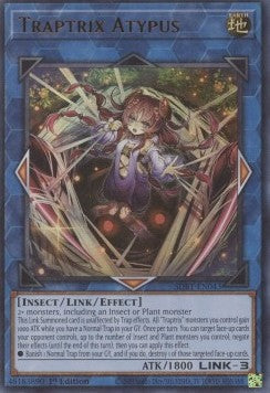 Traptrix Atypus - Structure Deck: Beware of Traptrix (Ultra Rare) [SDBT-043]