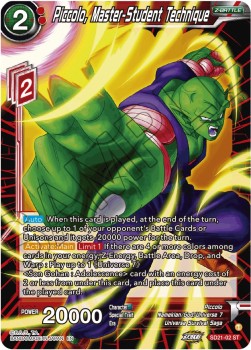 Piccolo, Master-Student Technique - Starter Deck: Ultimate Awakened Power (Starter Rare) [SD21-02]