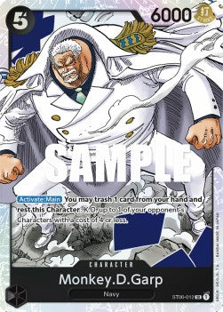 Monkey.D.Garp (ST06-012) - Starter Deck: Absolute Justice (Super Rare) [ST-06-012]