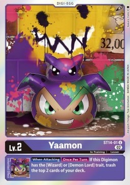 Yaamon (ST14-01) - Advance Deck: Beelzemon (Uncommon) [ST-14-001]