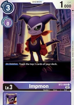 Impmon (BT2-068) - Advance Deck: Beelzemon (Common) [ST-14-BT2-068]
