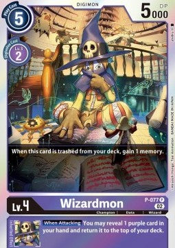 Wizardmon (P-077) - Advance Deck: Beelzemon (Promo) [ST-14-P-077]
