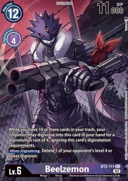 Beelzemon (BT2-111) - Advance Deck: Beelzemon (Alternative Art) [ST-14-BT2-111]