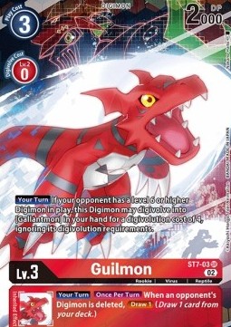 Guilmon (ST7-03) - Advance Deck: Beelzemon (Alternative Art) [ST-14-ST7-03]