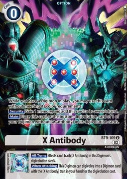 X Antibody (BT9-109) - Advance Deck: Beelzemon (Alternative Art) [ST-14-BT9-109]