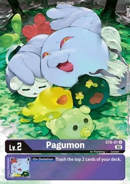 Pagumon (ST6-01) - Advance Deck: Beelzemon (Alternative Art) [ST-14-ST6-01]