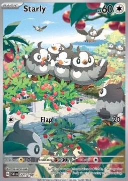 Starly - Scarlet & Violet (Illustration Rare) [SVI-221]