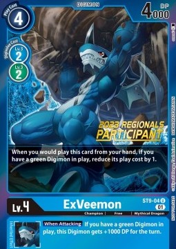 ExVeemon (ST9-04) (V.1) - Championship 2023 Promos (Uncommon) [CP23-ST9-04]