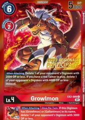 Growlmon (EX2-009) (V.1)