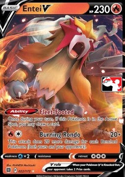 Entei V - Play! Pokémon Prize Pack Series Two (Promo) [PPS2-BRS 022]