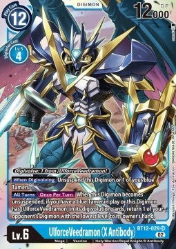 UlforceVeedramon (X Antibody) (BT12-029) (V.1) - Across Time (Super Rare) [BT-12-029]