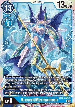 AncientMermaimon (BT12-032) - Across Time (Rare) [BT-12-032]