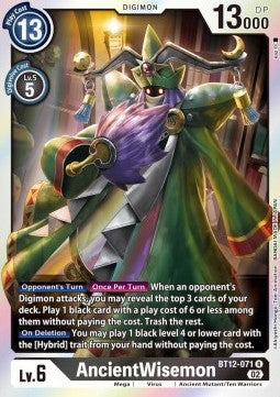 AncientWisemon (BT12-071) - Across Time (Rare) [BT-12-071]