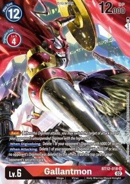 Gallantmon (BT12-018) (V.2) - Across Time (Alternative Art) [BT-12-018]