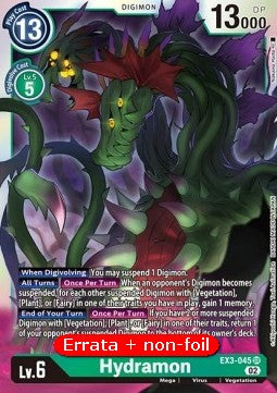 Hydramon (EX3-045) - Revision Pack (Super Rare) [RP-EX3-045]