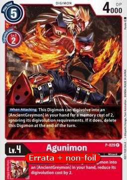 Agunimon (P-029) - Revision Pack (Promo) [RP-P-029]